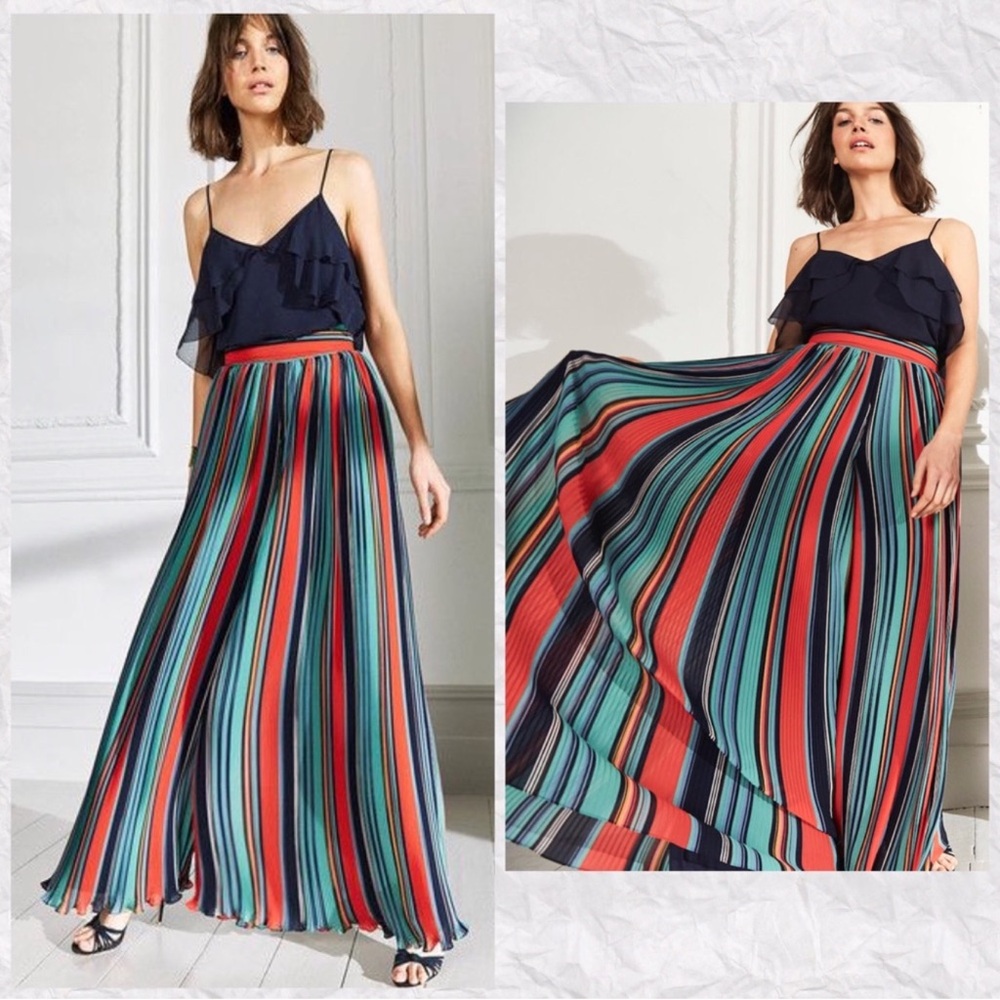 Boden Icons Margot Rainbow Palazzo Pants 10